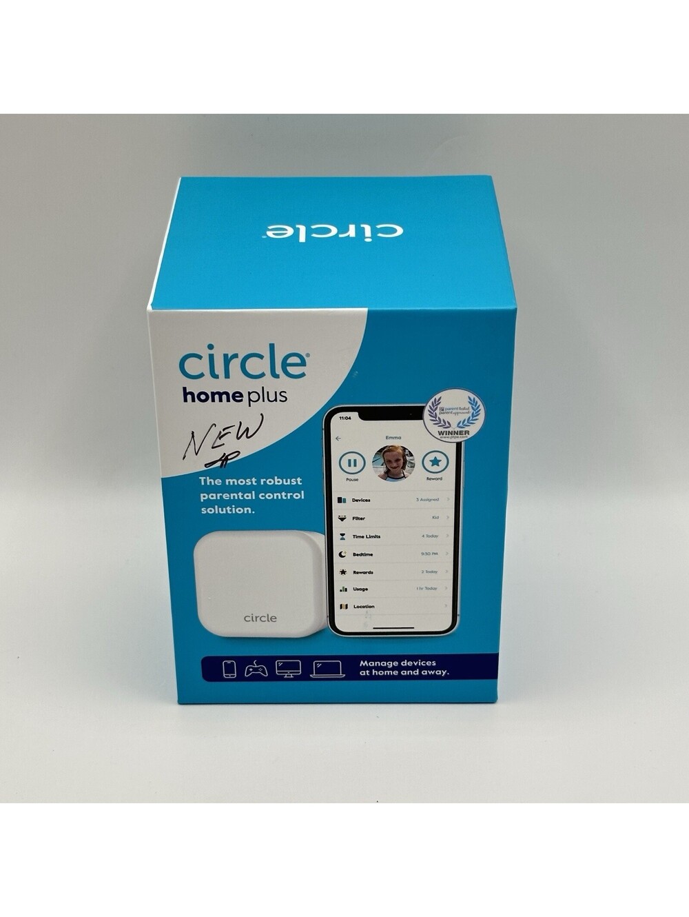 Circle CIR2001 Wireless Parental Controls Device - White - QR Code Issue